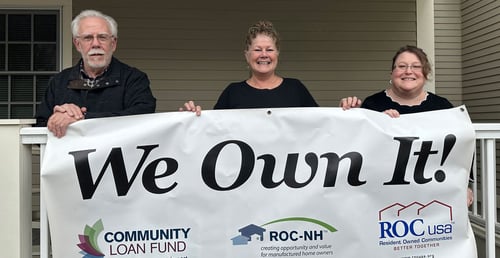Newfound Acres Cooperative purchased its 21-unit manufactured-home community with financing from the Community Loan Fund.