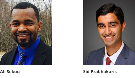 Ali Sekou and Sid Prabhakaris have joined the board of directors of the NH Community Loan Fund.