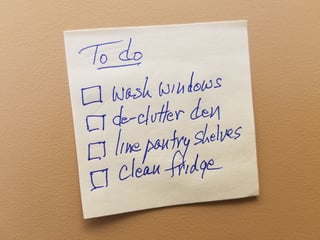 Cleaning-list
